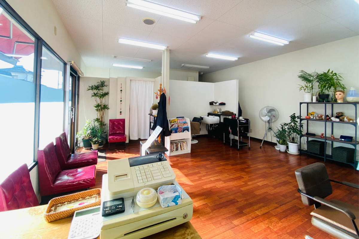 店内の横長の画像